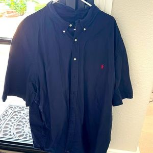 Raulph Lauren dark navy 4TG button down shirt